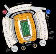 Acrisure Stadium seating chart (Image via acrisurestadium.com)